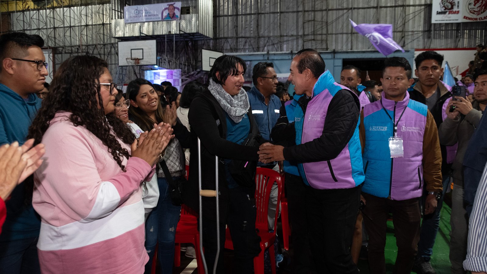 JUVENTUD ES CONVOCADA A SER PROTAGONISTA DEL DESARROLLO DE LA CIUDAD DE LA PAZ JUNTO A SU MUNICIPIO