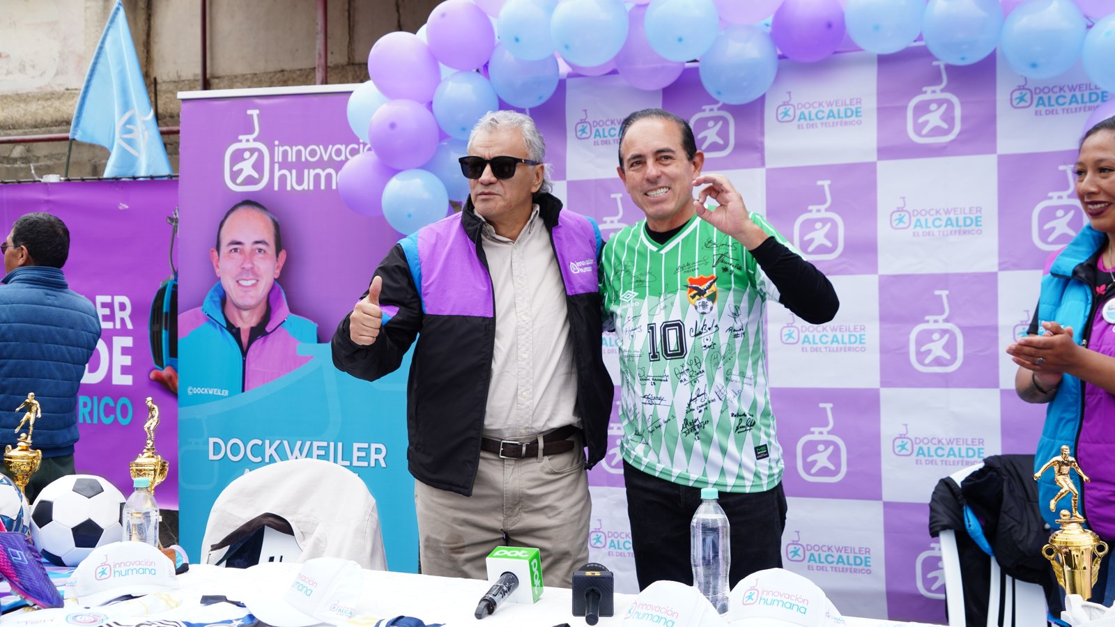 PRESENTAN A MARCO ETCHEVERRY COMO FUTURO RELACIONADOR INTERNACIONAL DE LAS ESCUELAS MUNICIPALES DE DEPORTES DE LA PAZ