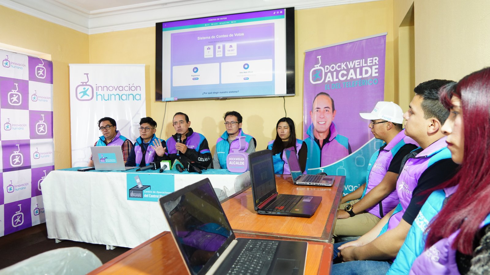 INNOVACIÓN HUMANA CONTARÁ CON SU CENTRO DE CONTROL ELECTORAL COMO PARTE DEL FORTALECIMIENTO DE LA DEMOCRACIA